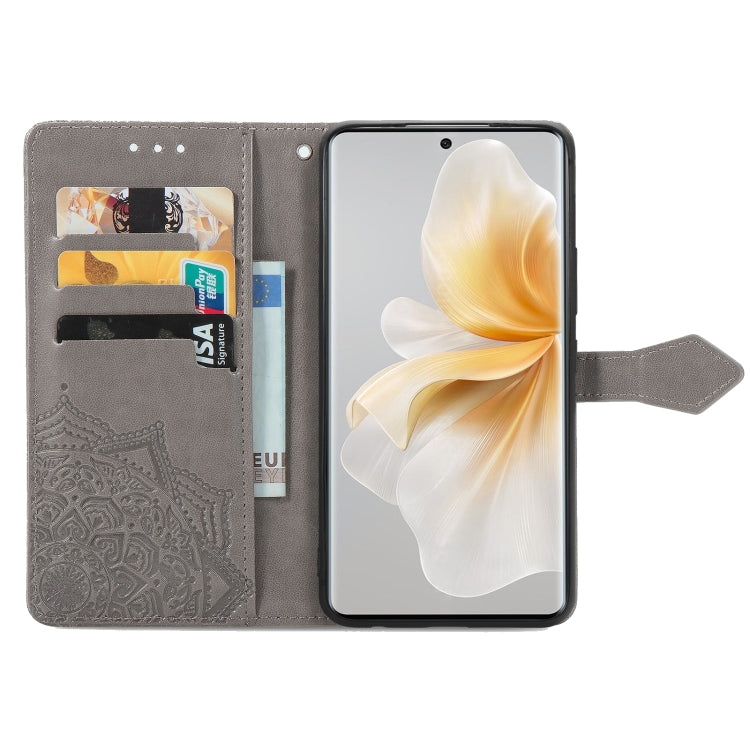 For TCL 50 Pro NxtPaper Mandala Flower Embossed Leather Phone Case