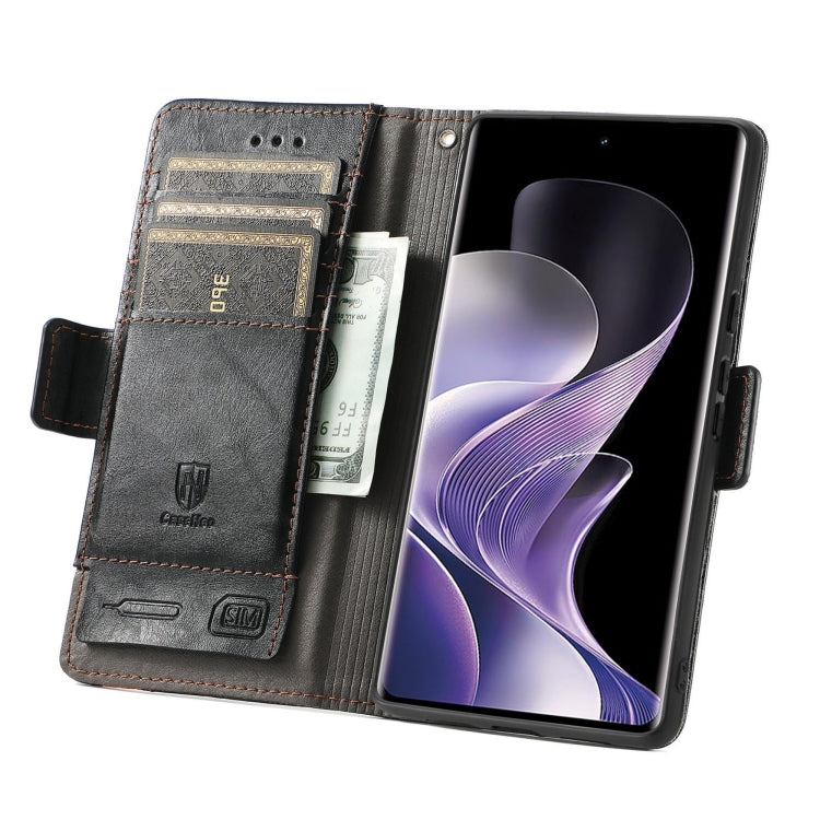 For TCL 50 Pro NxtPaper CaseNeo Splicing Dual Magnetic Buckle Leather Phone Case