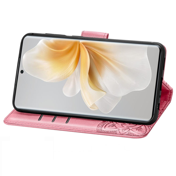 For TCL 50 5G Butterfly Love Flower Embossed Leather Phone Case