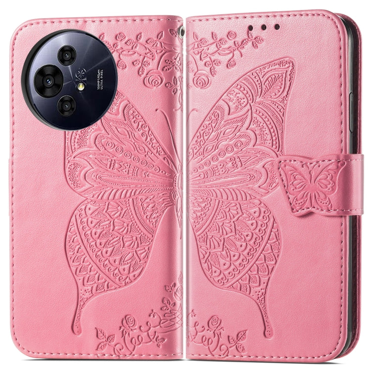 For TCL 50 Pro NxtPaper Butterfly Love Flower Embossed Leather Phone Case