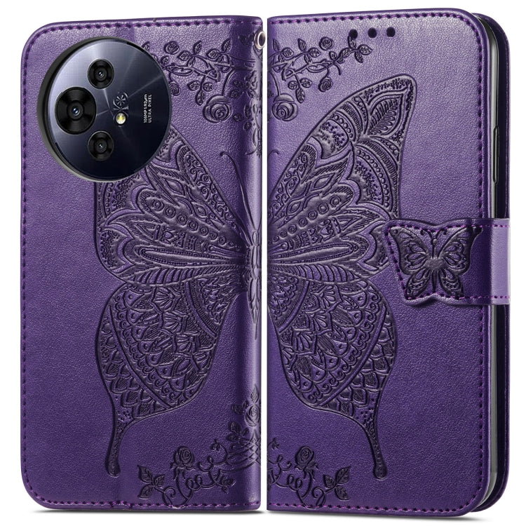 For TCL 50 Pro NxtPaper Butterfly Love Flower Embossed Leather Phone Case