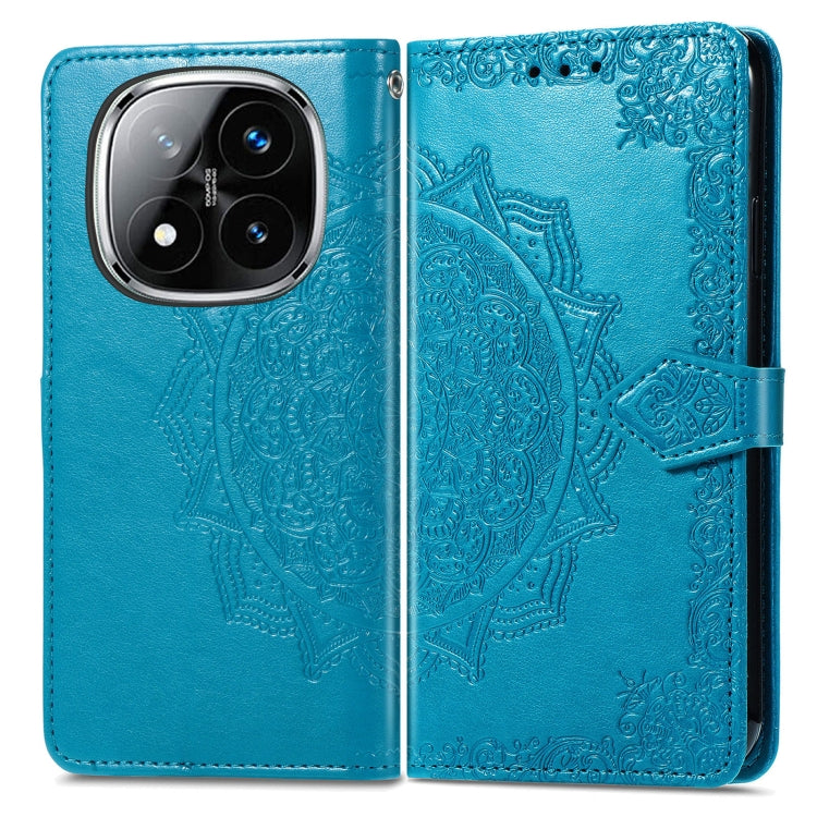 For Xiaomi Redmi Note 14 Pro+ 5G Mandala Flower Embossed Leather Phone Case