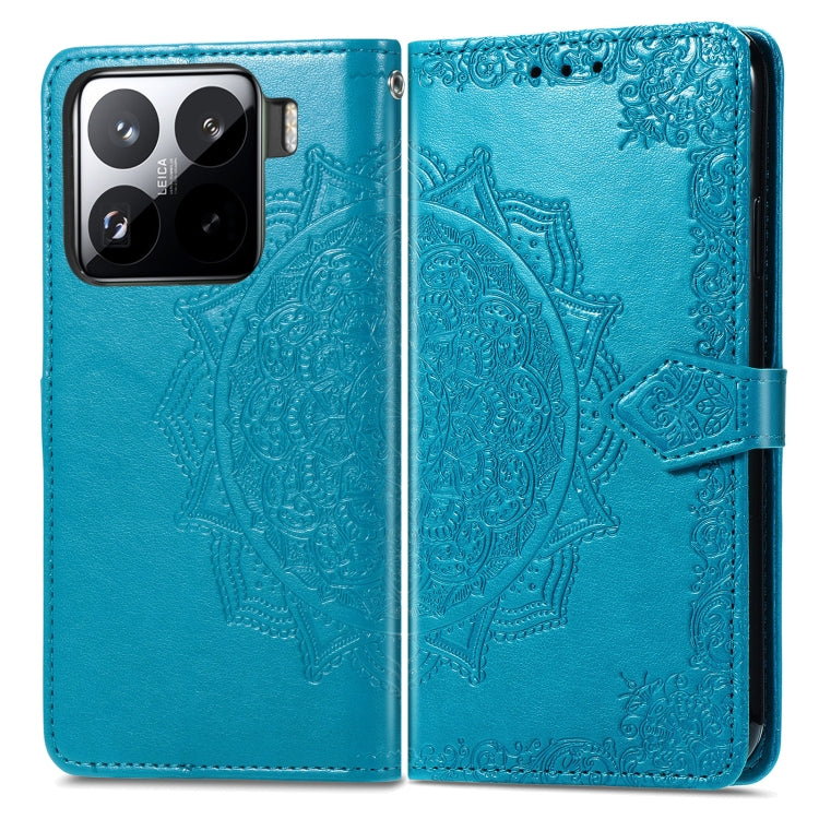 For Xiaomi 15 Pro Mandala Flower Embossed Leather Phone Case