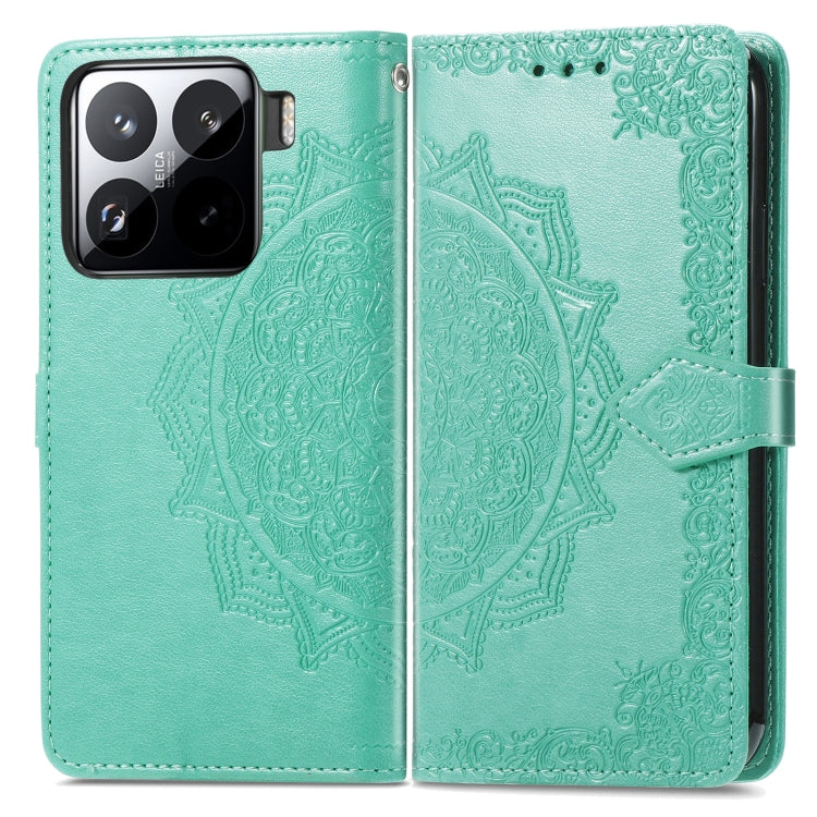 For Xiaomi 15 Pro Mandala Flower Embossed Leather Phone Case