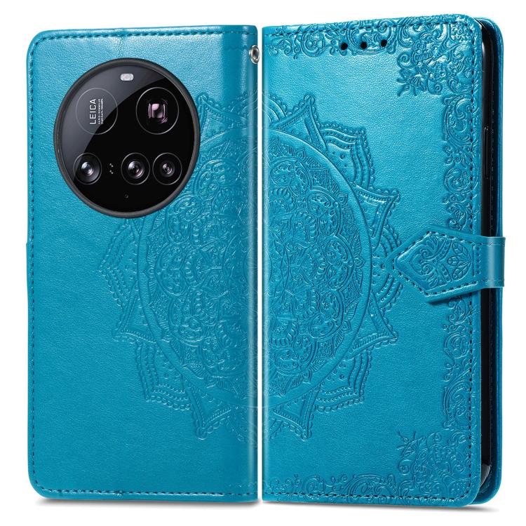For Xiaomi 15 Ultra Mandala Flower Embossed Leather Phone Case