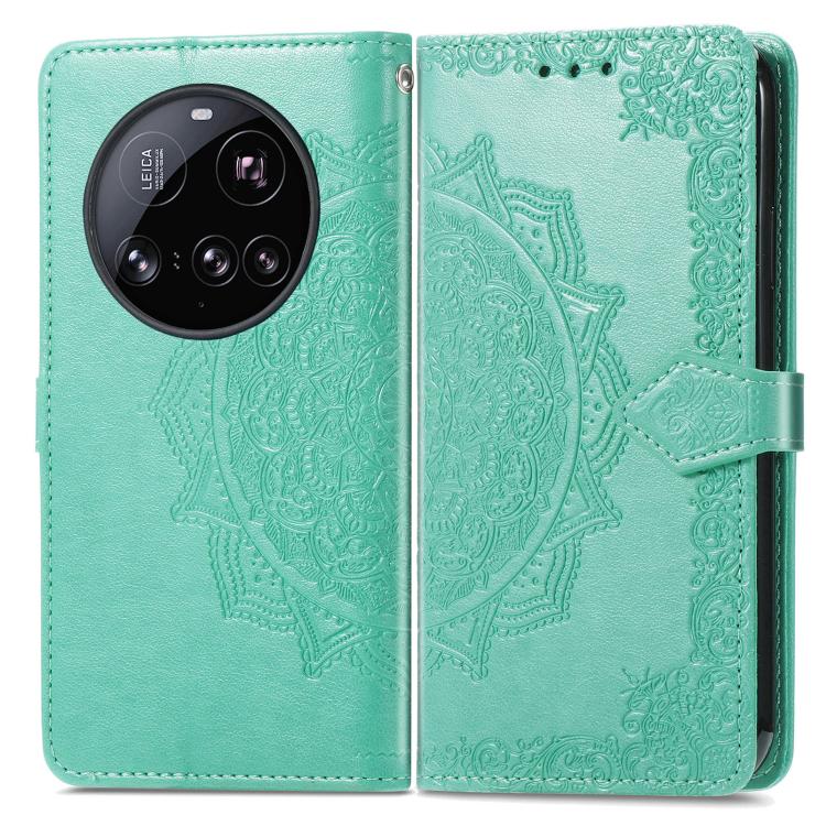 For Xiaomi 15 Ultra Mandala Flower Embossed Leather Phone Case
