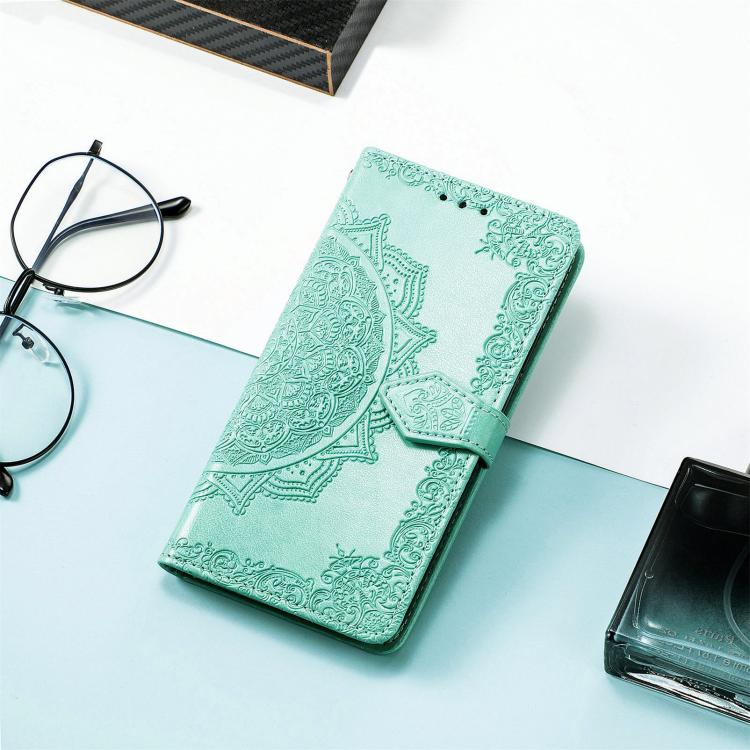 For Redmi Turbo 4 Mandala Flower Embossed Leather Phone Case