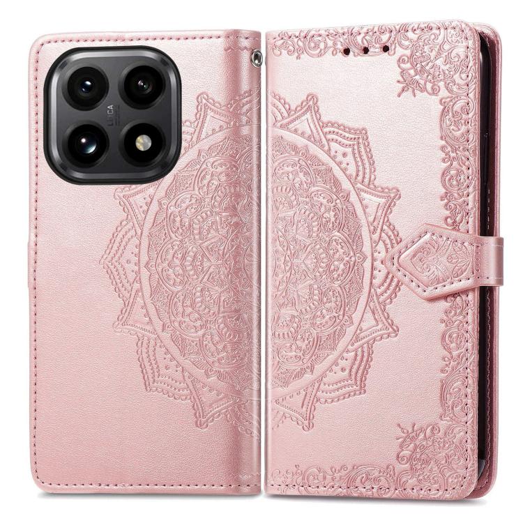 For Xiaomi 15T Mandala Flower Embossed Leather Phone Case