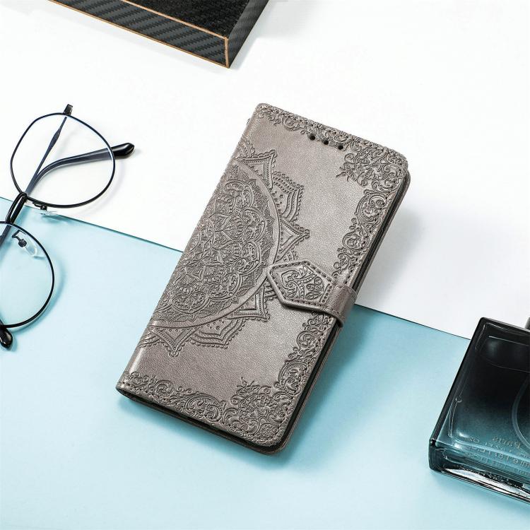 For Xiaomi 15T Mandala Flower Embossed Leather Phone Case