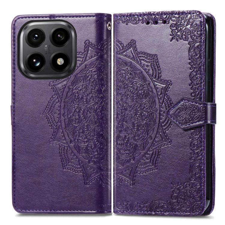 For Xiaomi 15T Mandala Flower Embossed Leather Phone Case