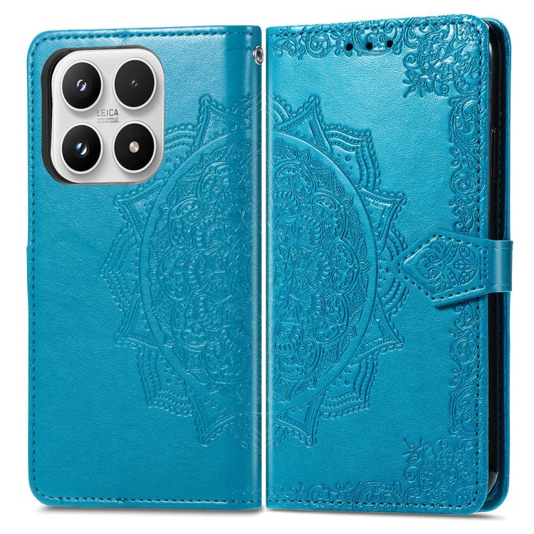 For Xiaomi 17 Mandala Flower Embossed Leather Phone Case