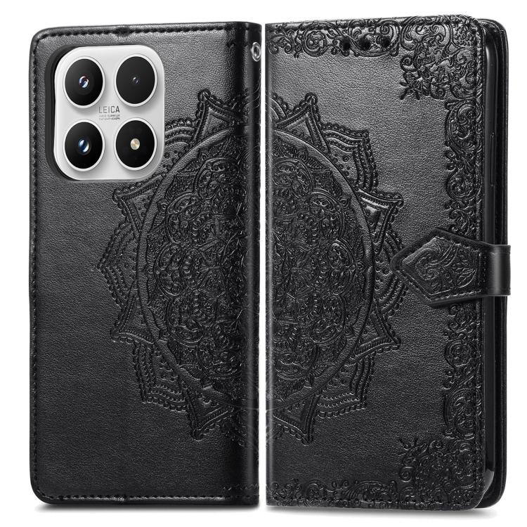 For Xiaomi 17 Mandala Flower Embossed Leather Phone Case