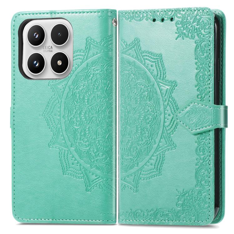 For Xiaomi 17 Mandala Flower Embossed Leather Phone Case
