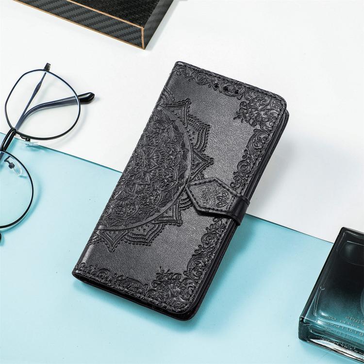 For Xiaomi 17 Pro Mandala Flower Embossed Leather Phone Case