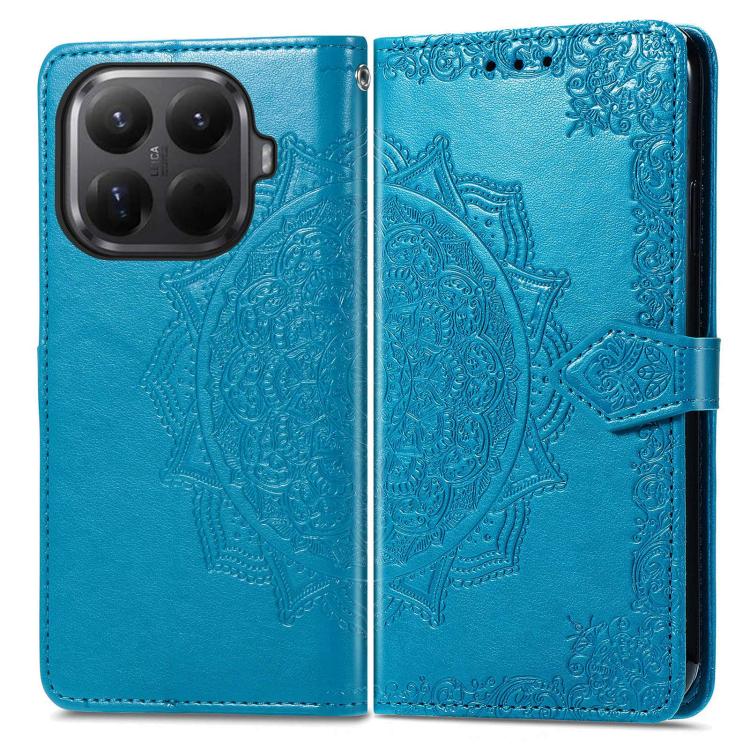For Xiaomi 15T Pro Mandala Flower Embossed Leather Phone Case