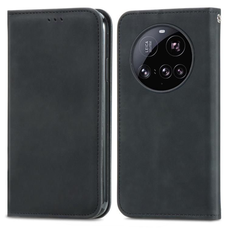 For Xiaomi 15 Ultra Retro Skin Feel Magnetic Flip Leather Phone Case