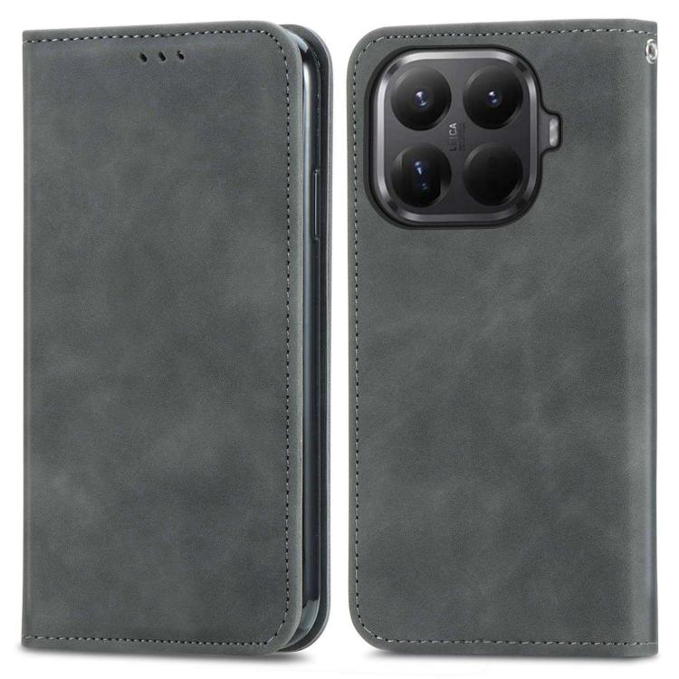 For Xiaomi 15T Pro Retro Skin Feel Magnetic Flip Leather Phone Case