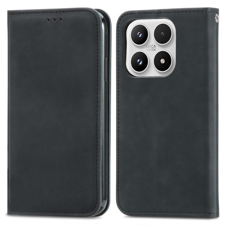 For Xiaomi 17 Retro Skin Feel Magnetic Flip Leather Phone Case