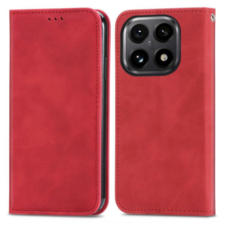 For Xiaomi 15T Retro Skin Feel Magnetic Flip Leather Phone Case
