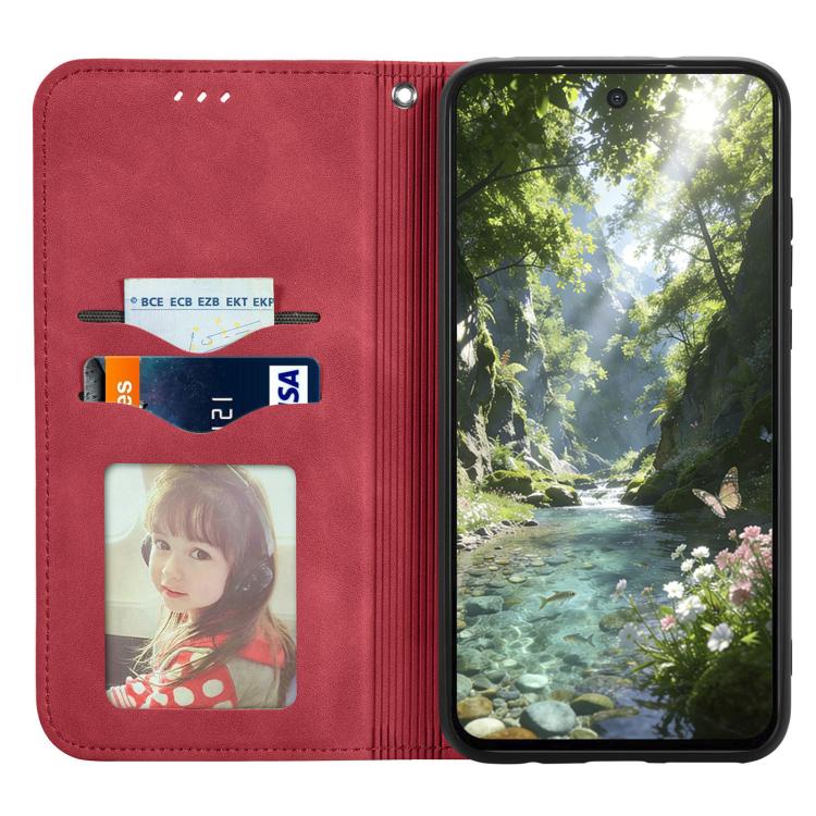 For Redmi Turbo 5 Max 5G Retro Skin Feel Magnetic Flip Leather Phone Case