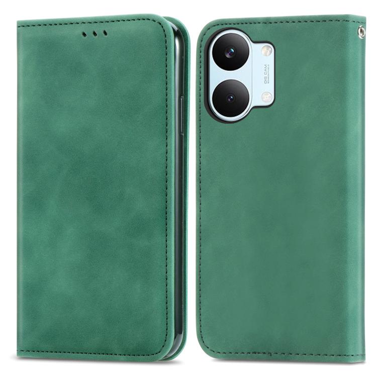 For Xiaomi Poco X8 Pro Max 5G Retro Skin Feel Magnetic Flip Leather Phone Case