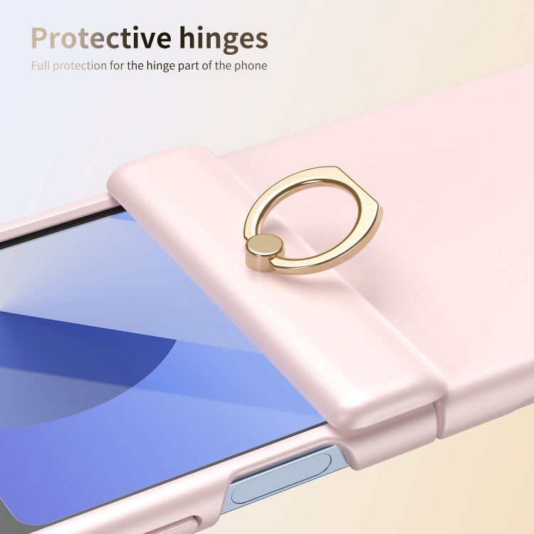 For Samsung Galaxy Z Flip6 / Flip7 FE Starry Sky Plated Ring Case-film Integrated Phone Case