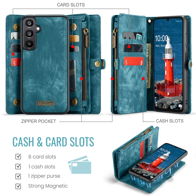 For Samsung Galaxy A16 5G CaseMe 008 Detachable Multifunctional Leather Phone Case
