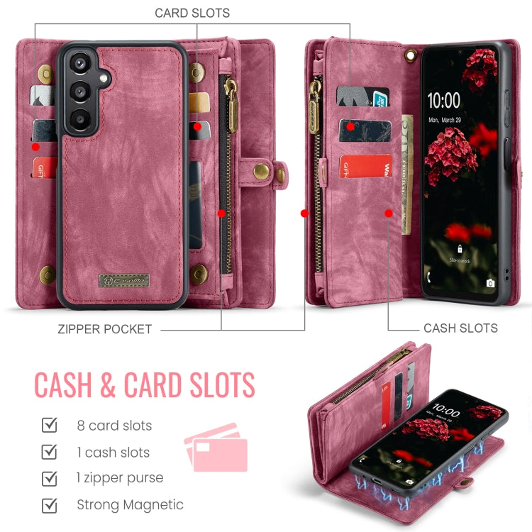 For Samsung Galaxy A16 5G CaseMe 008 Detachable Multifunctional Leather Phone Case