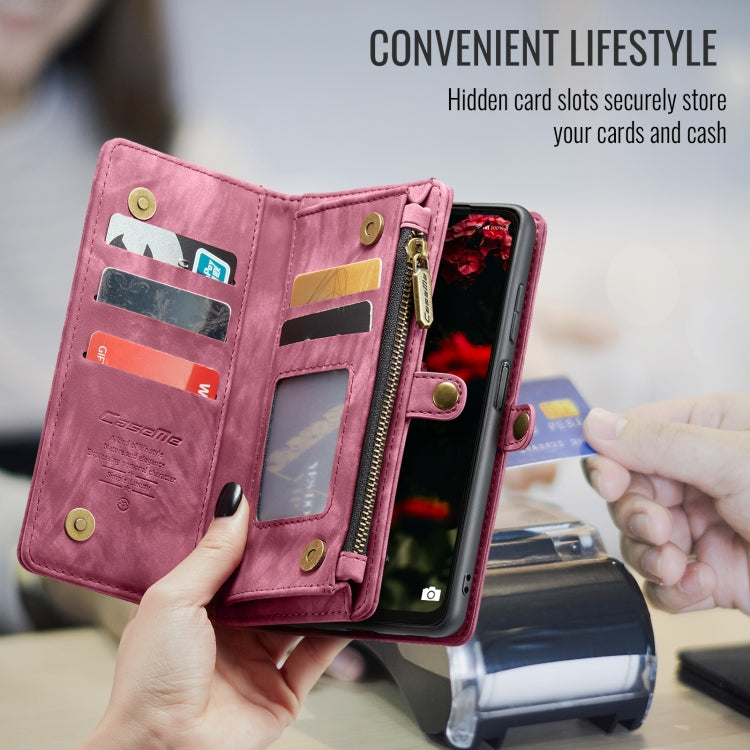 For Samsung Galaxy A16 5G CaseMe 008 Detachable Multifunctional Leather Phone Case