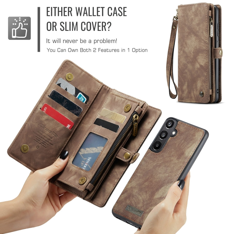 For Samsung Galaxy A16 5G CaseMe 008 Detachable Multifunctional Leather Phone Case