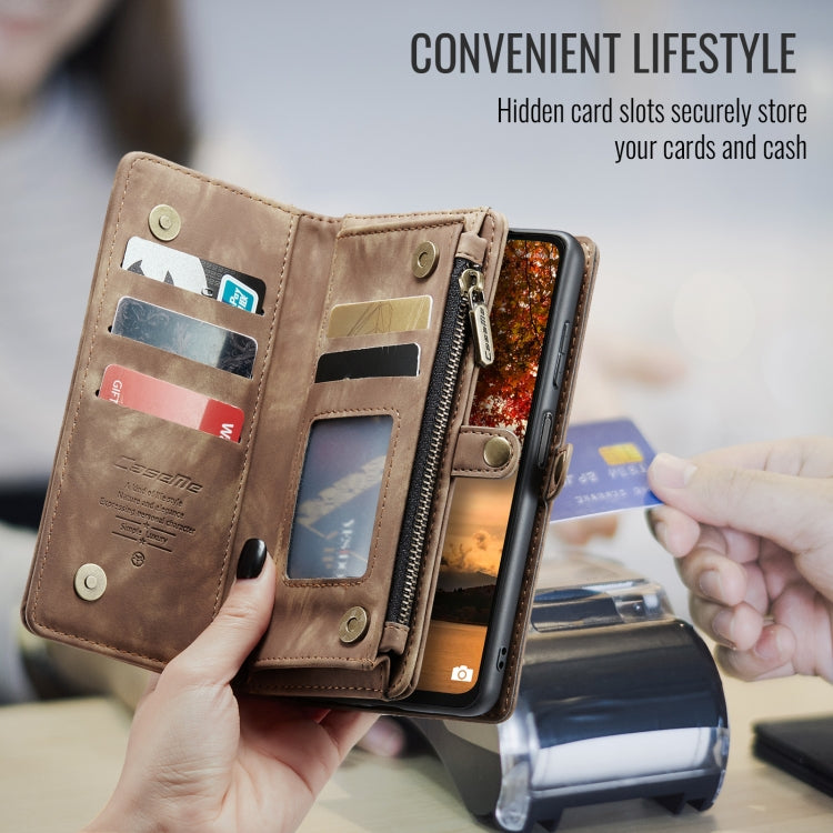 For Samsung Galaxy A16 5G CaseMe 008 Detachable Multifunctional Leather Phone Case