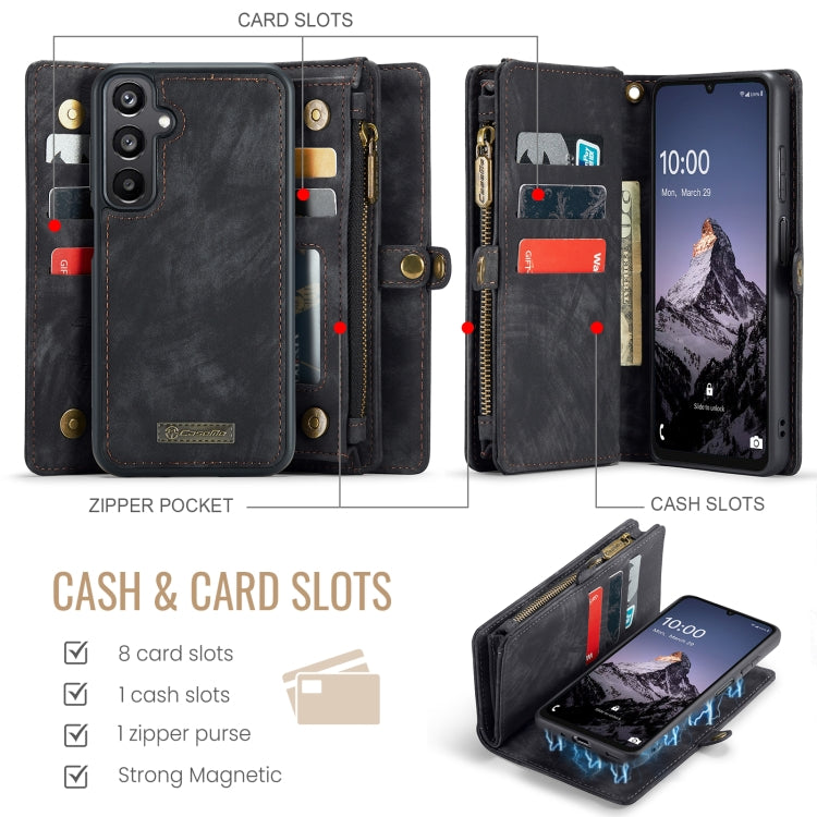 For Samsung Galaxy A16 5G CaseMe 008 Detachable Multifunctional Leather Phone Case