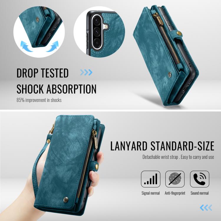 For Samsung Galaxy A36 5G CaseMe 008 Detachable Multifunctional Leather Phone Case