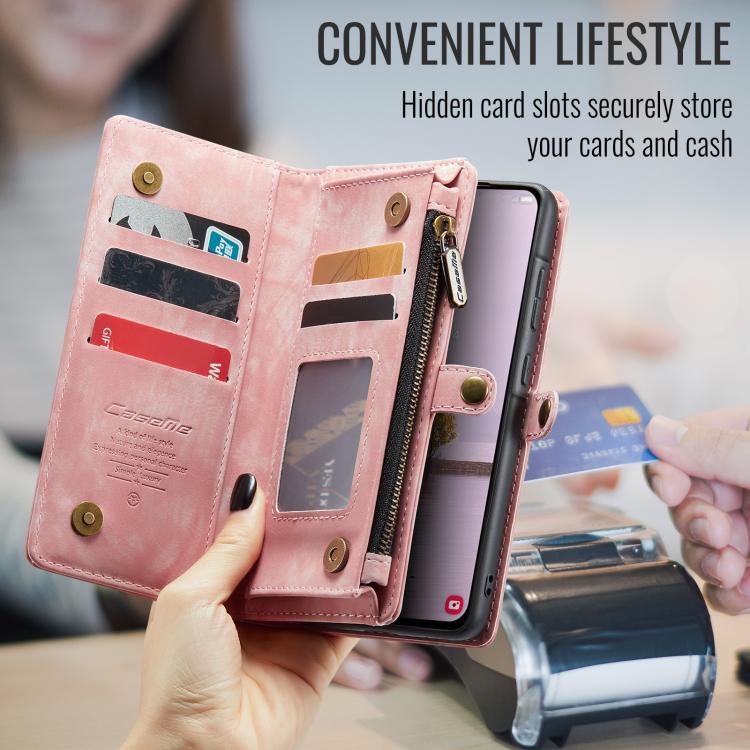 For Samsung Galaxy A36 5G CaseMe 008 Detachable Multifunctional Leather Phone Case