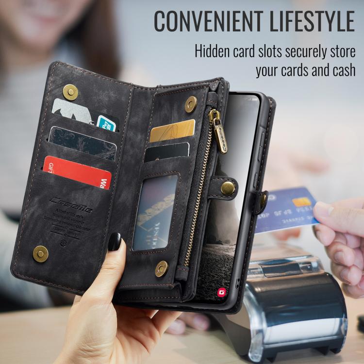 For Samsung Galaxy A36 5G CaseMe 008 Detachable Multifunctional Leather Phone Case