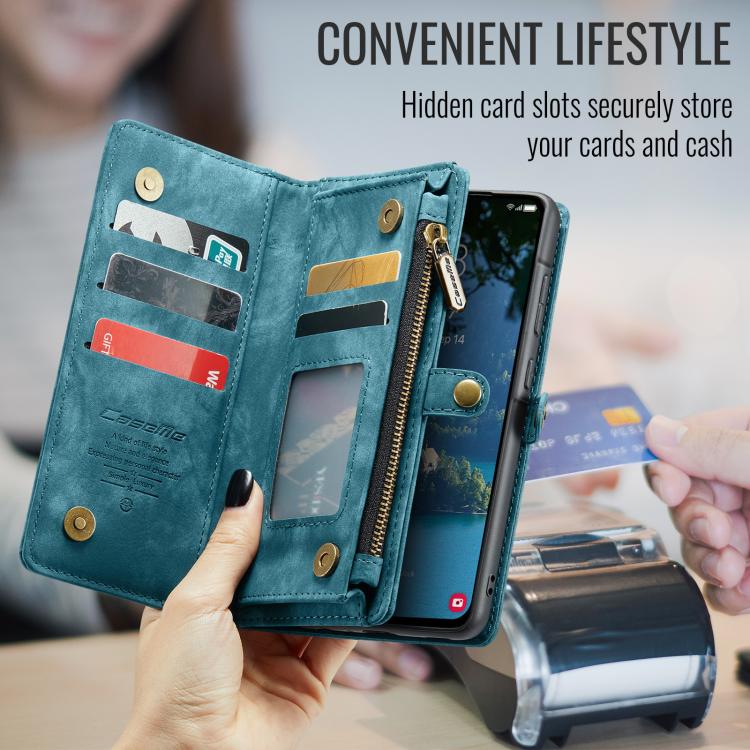 For Samsung Galaxy A56 5G CaseMe 008 Detachable Multifunctional Leather Phone Case