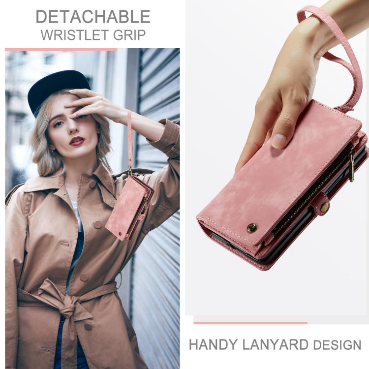 For Samsung Galaxy Z Fold7 CaseMe 008 Detachable Multifunctional Leather Phone Case