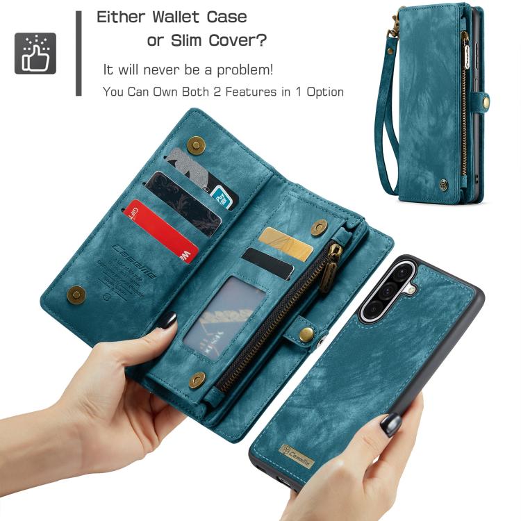 For Samsung Galaxy A17 CaseMe 008 Detachable Multifunctional Leather Phone Case