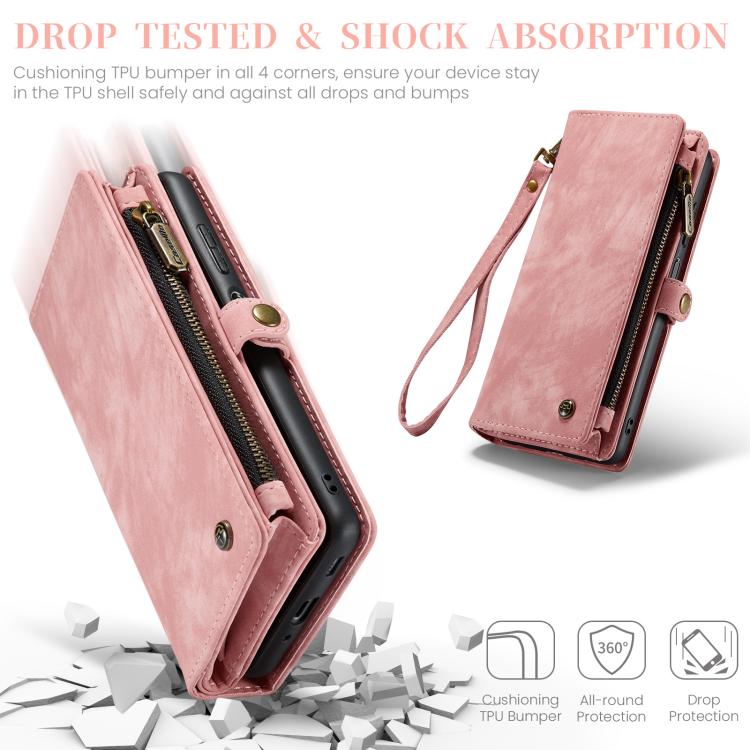 For Samsung Galaxy A17 CaseMe 008 Detachable Multifunctional Leather Phone Case