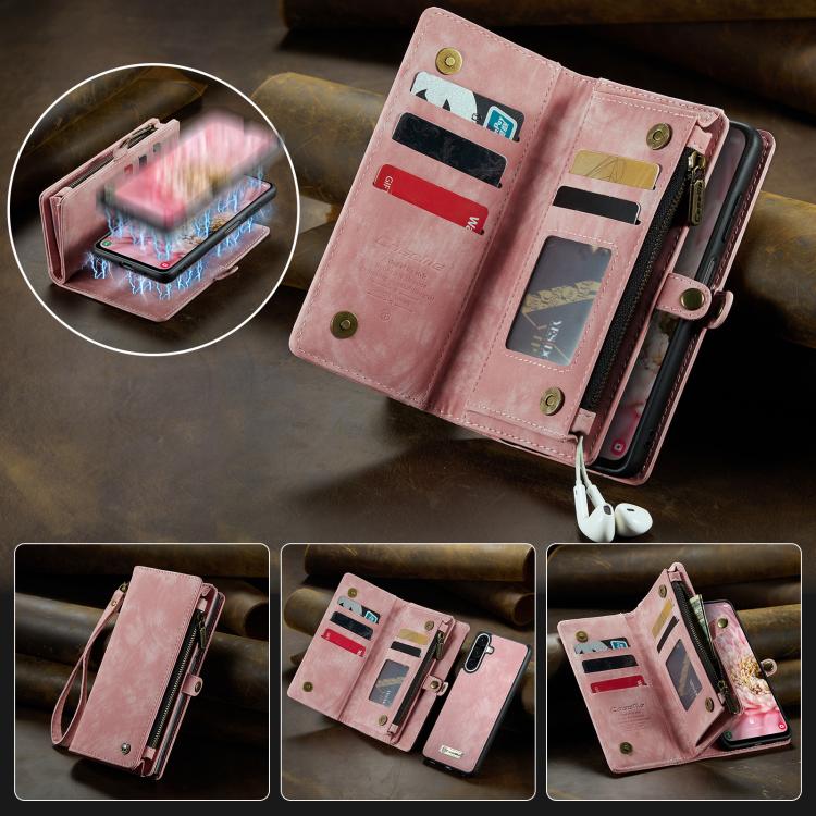 For Samsung Galaxy A17 CaseMe 008 Detachable Multifunctional Leather Phone Case