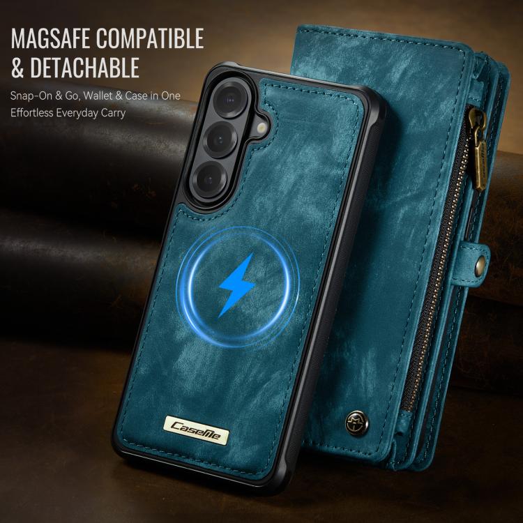 For Samsung Galaxy S26+ 5G CaseMe 008 Detachable Multifunctional Leather Phone Case