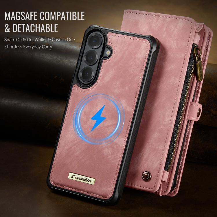 For Samsung Galaxy S26+ 5G CaseMe 008 Detachable Multifunctional Leather Phone Case