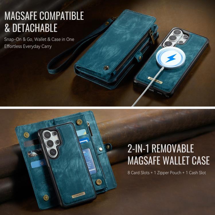For Samsung Galaxy S26 Ultra 5G CaseMe 008 Detachable Multifunctional Leather Phone Case
