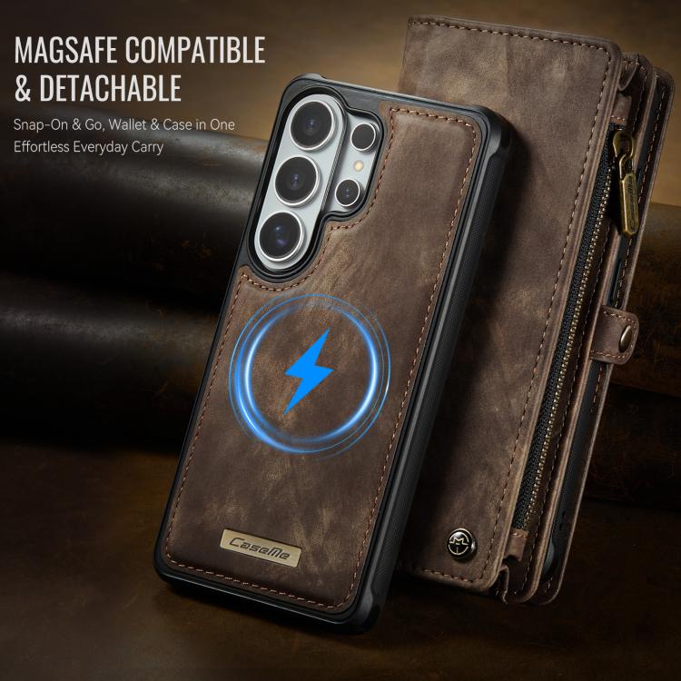 For Samsung Galaxy S26 Ultra 5G CaseMe 008 Detachable Multifunctional Leather Phone Case