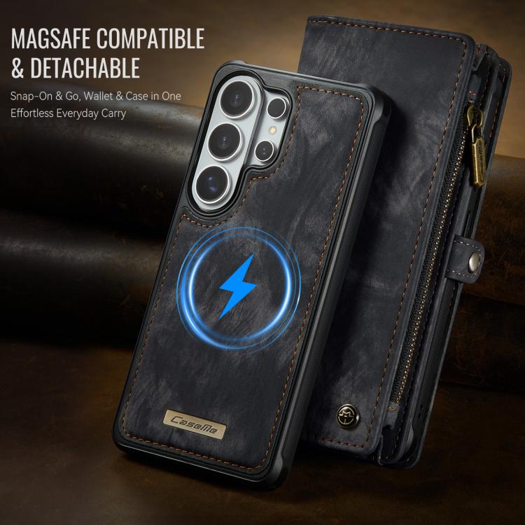 For Samsung Galaxy S26 Ultra 5G CaseMe 008 Detachable Multifunctional Leather Phone Case