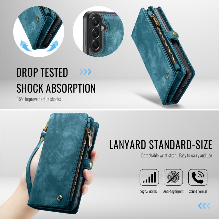 For Samsung Galaxy A37 5G CaseMe 008 Detachable Multifunctional Leather Phone Case