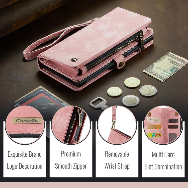 For Samsung Galaxy A37 5G CaseMe 008 Detachable Multifunctional Leather Phone Case