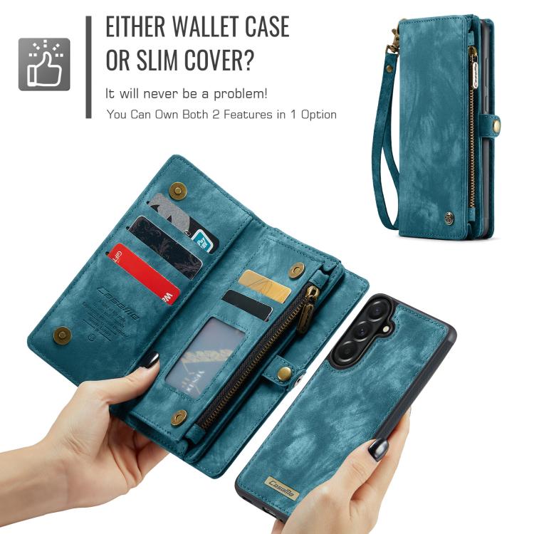 For Samsung Galaxy A57 5G CaseMe 008 Detachable Multifunctional Leather Phone Case