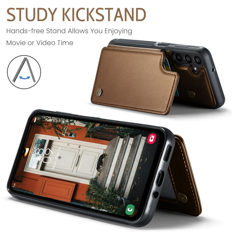 For Samsung Galaxy A16 5G CaseMe C22 Card Slots Holder RFID Anti-theft Phone Case