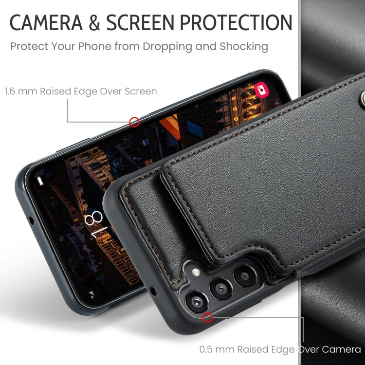 For Samsung Galaxy A16 5G CaseMe C22 Card Slots Holder RFID Anti-theft Phone Case